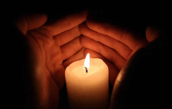 Candela per funerale